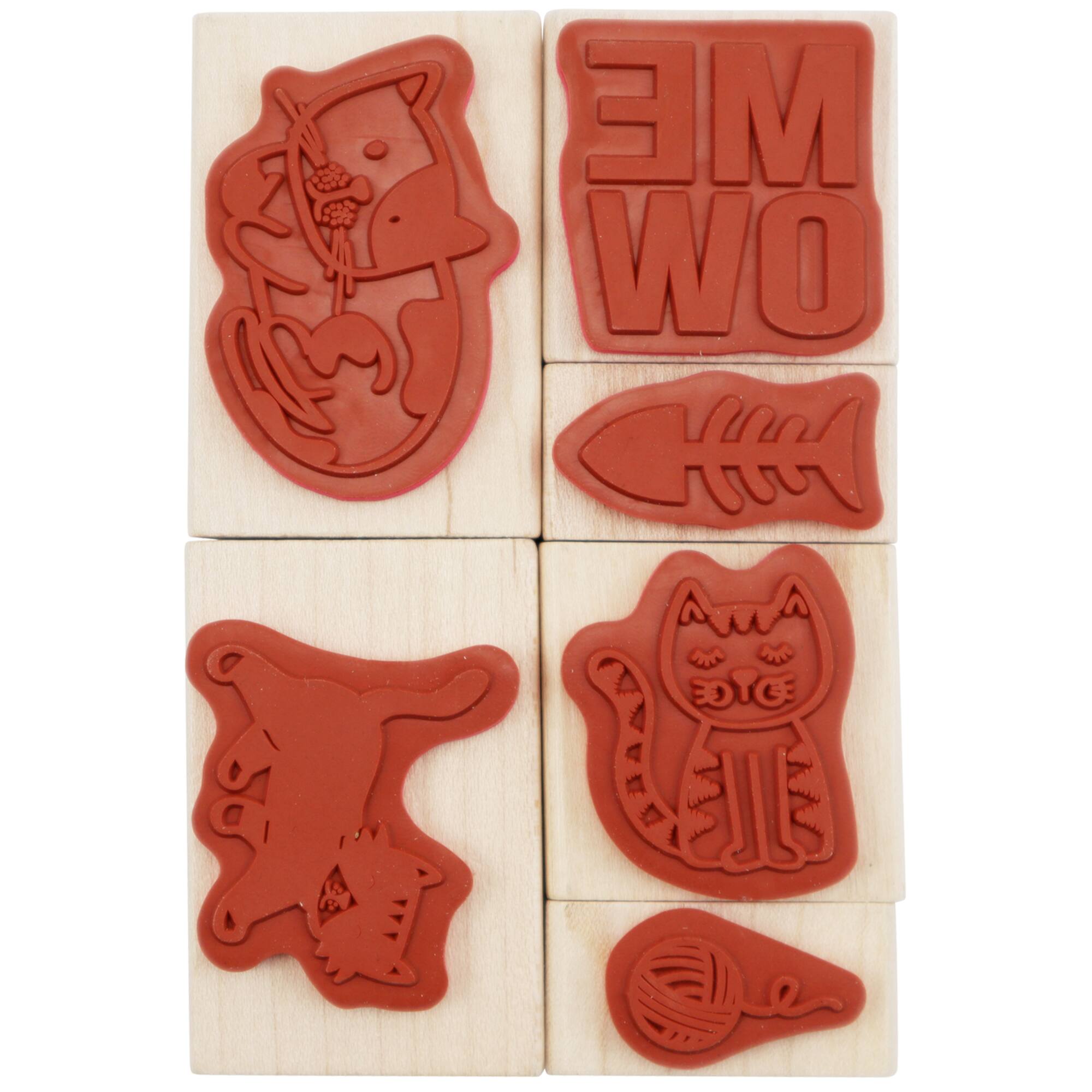 Cats Wood Stamp Set by Recollections™